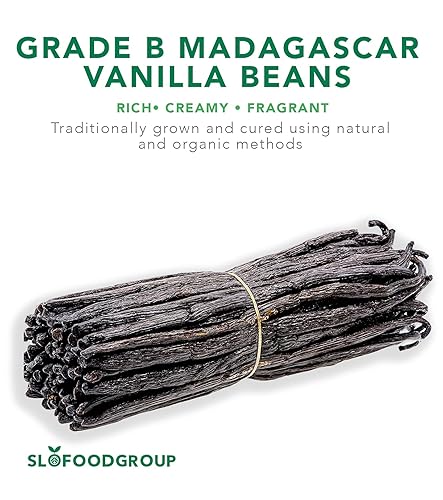Vista 7 de Slofoodgroup - Granos de vainilla de Madagascar - Extracto de vainas de vainilla de grado B - 10 unidades - Planifolia de vainilla bourbon de grado