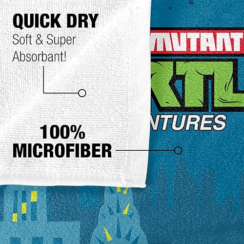 Vista 4 de LOGOVISION Teenage Mutant Ninja Turtles TMNT Comic Cover No.21 Toalla de playa, 30 x 60 pulgadas