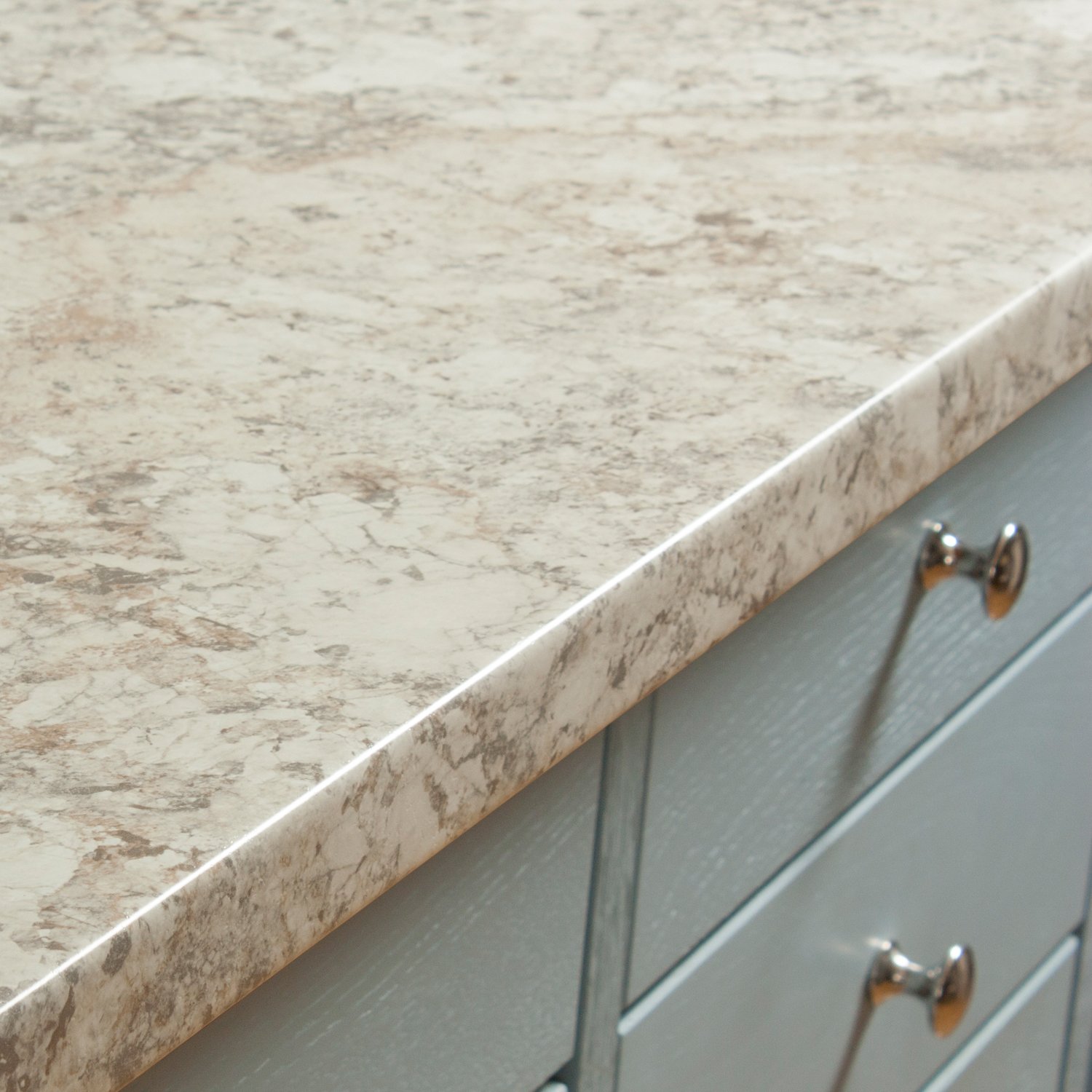 WORKTOP EXPRESS White Granite Effect Laminate Kitchen Worktops Spring