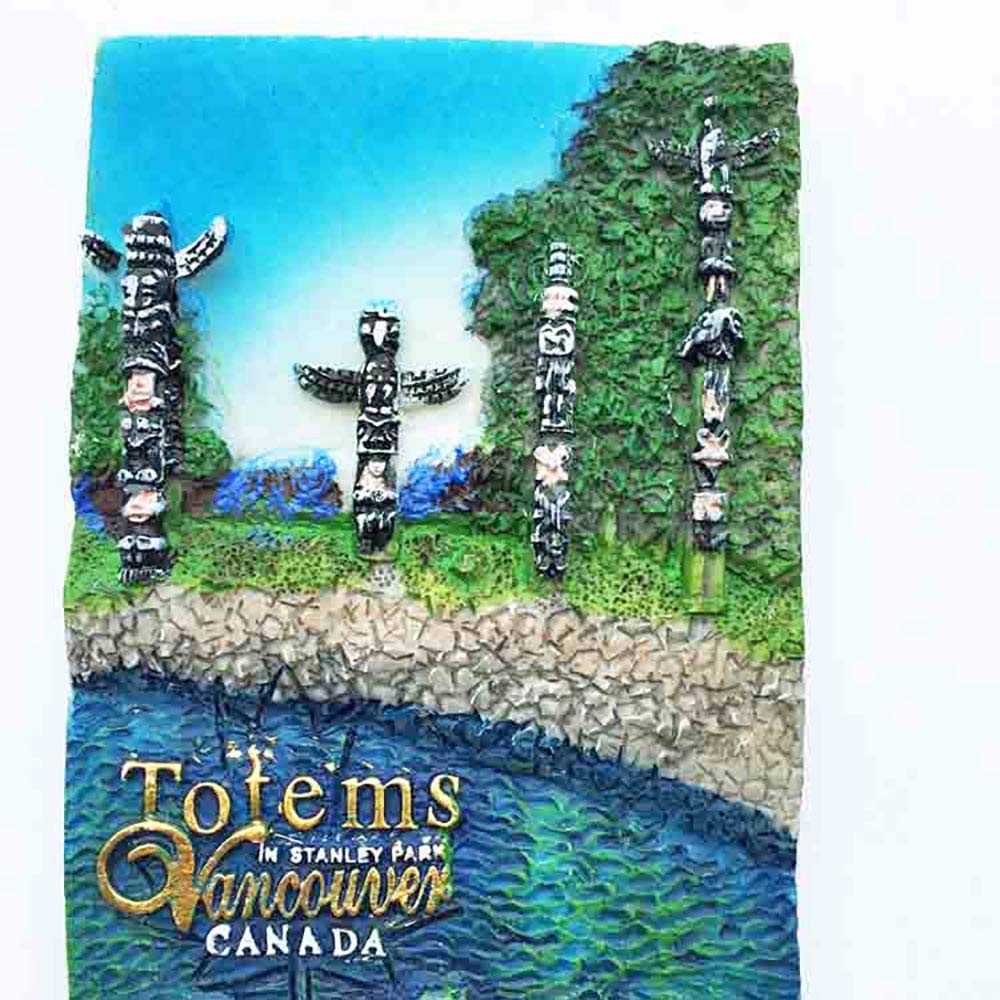 Magnete Frigorifero 3D Cascate Del Niagara - Souvenir Turistico In Resina Fatta A Mano, Regalo Viaggio, 7x7 Cm