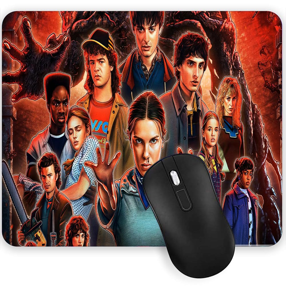 Gadgets WRAP Gaming Mouse Pad 7.5 x 9 Inch, Anti-Slip, Spill-Resistant, Ideal for Home, Office, Gaming Setups - Stranger Things-image-30