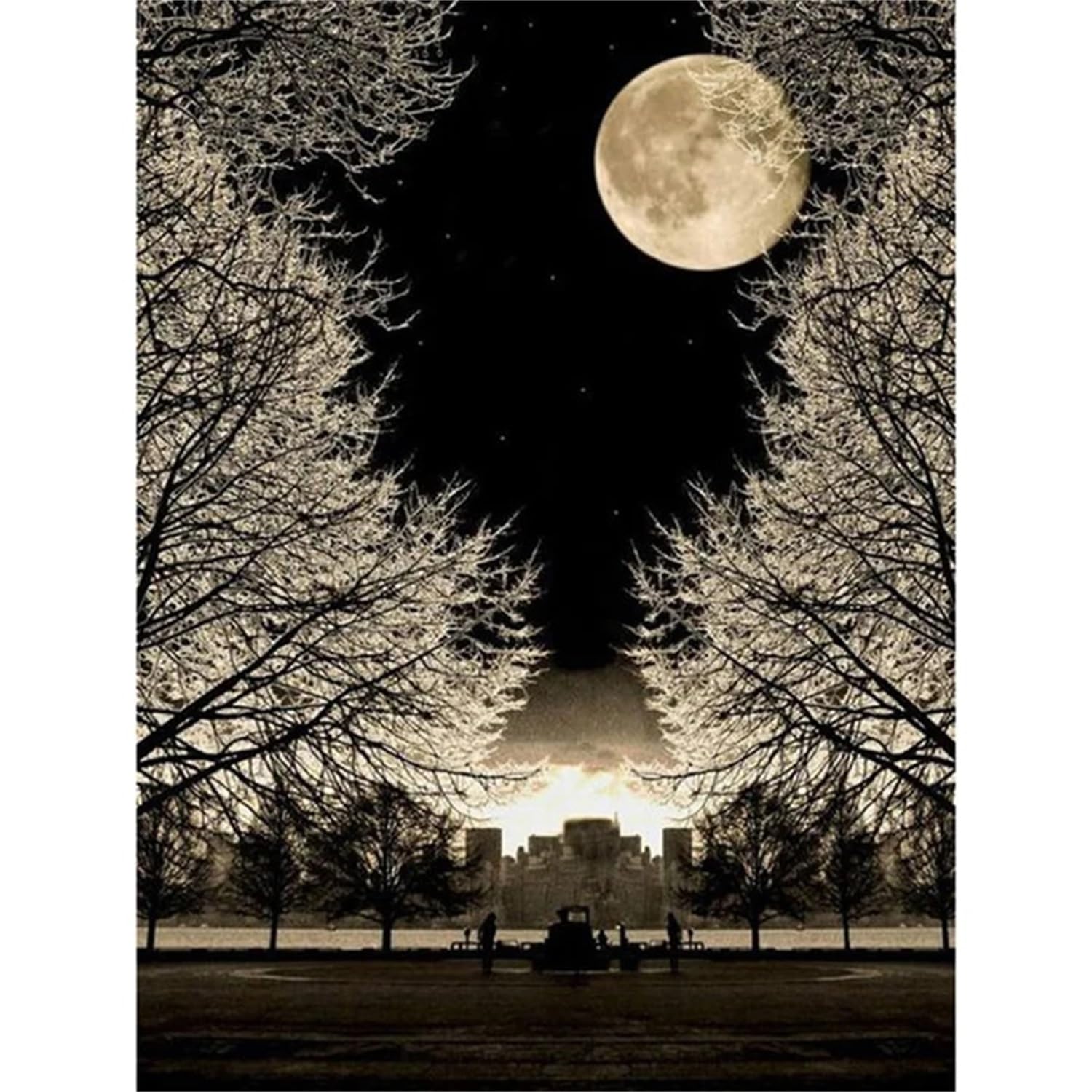 Diamond Painting Completo Kit Diamante Pintura Dibujos Con Diamantes Cuadro Puzzle Pintar Punto De Cruz 5D Paisajes DIY Art Regalos Originales Para Mujer Cumpleaños Cuadros Decoracion Dormitorios