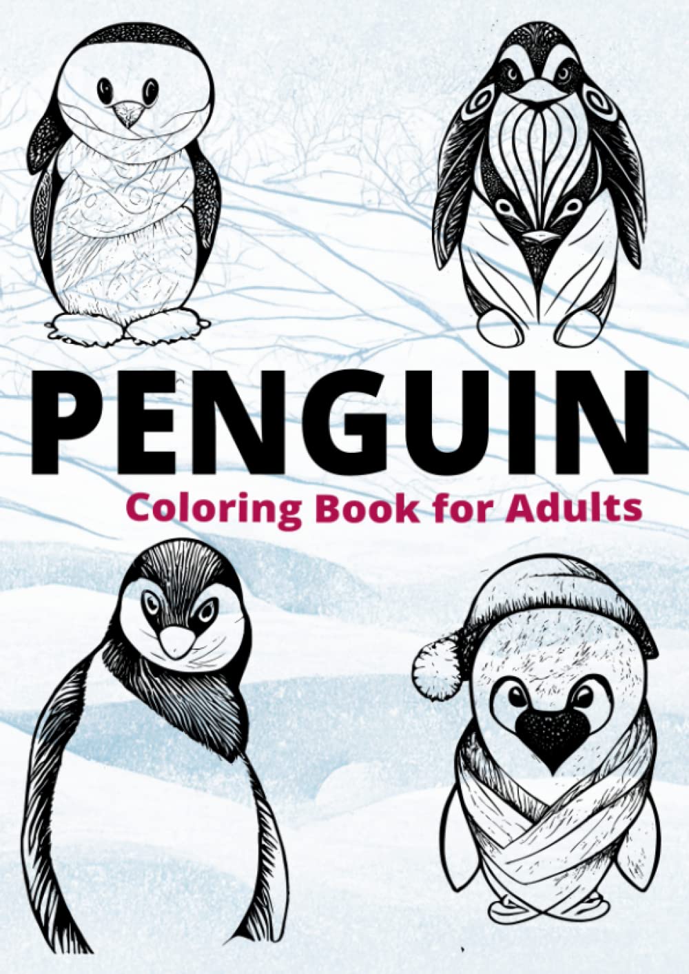 Penguin: Coloring Book for Adults
