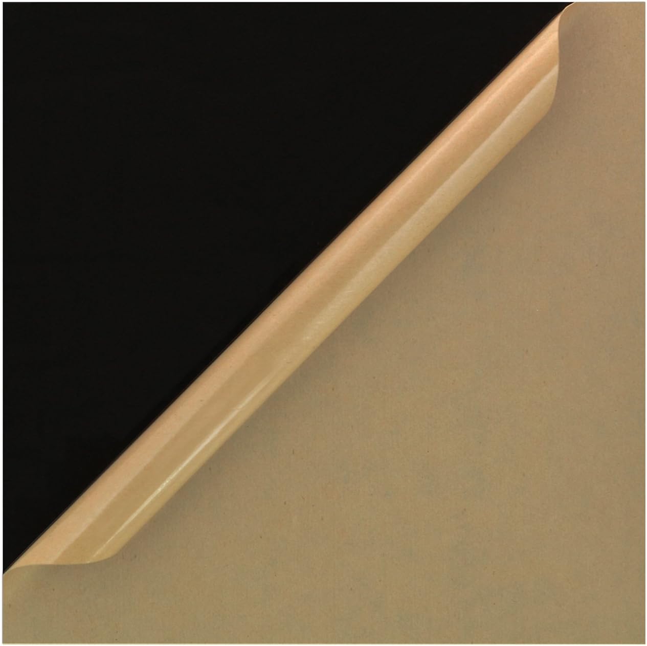 AbleDIY Black Cast Acrylic Sheet 11.850 x 11.850 Inches 0.118 Thick Opaque Non-Transparent