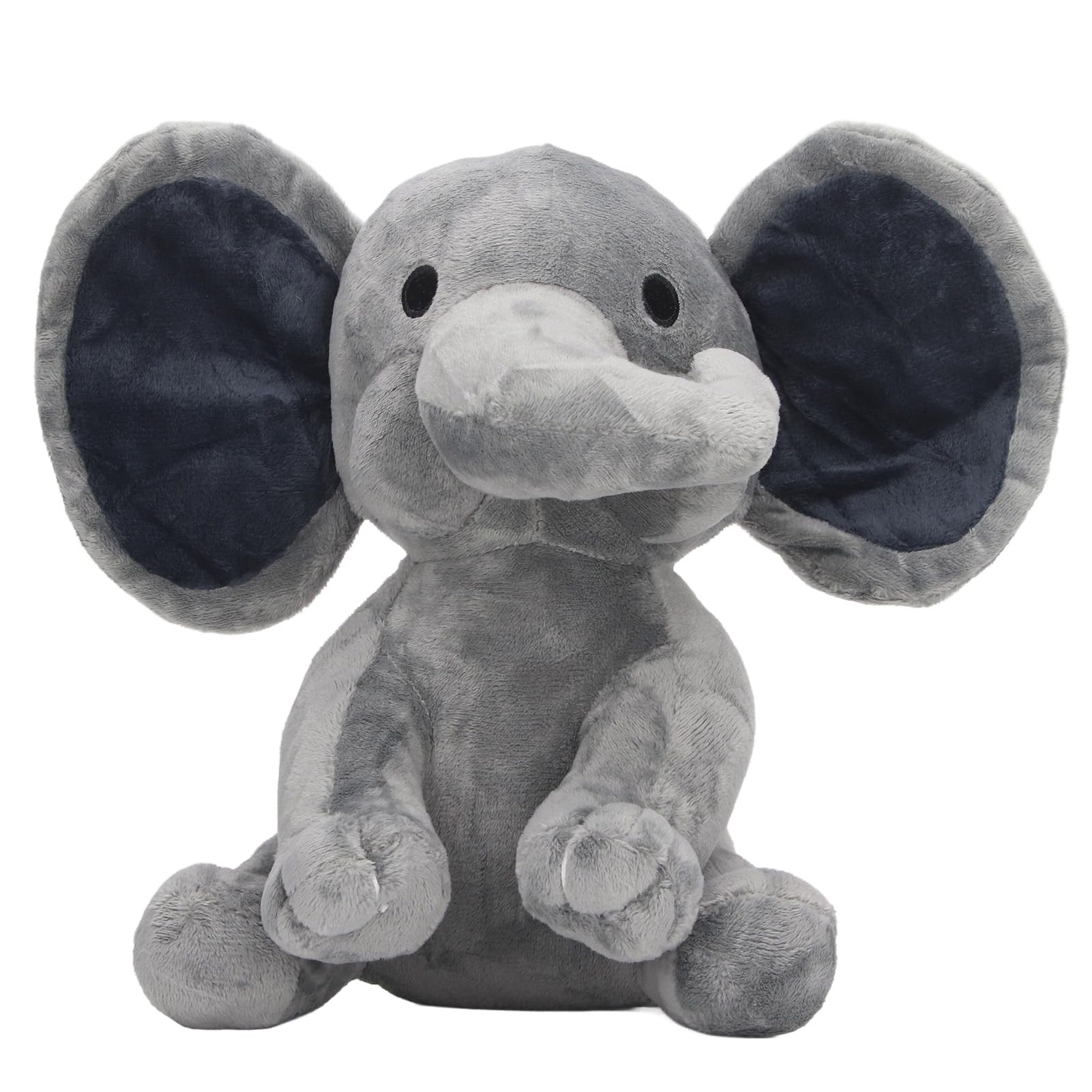 Sponsored Ad – Elephant Plush Toy, Multipurpose Cute Safe Comfortable Soft Fluffy Stuffed Animal Toy for Kids Home Decor (Grey)