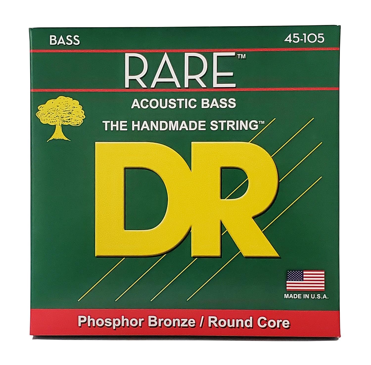 Amazon.com: DR Strings Rare Acoustic Bass Guitar Strings - .045