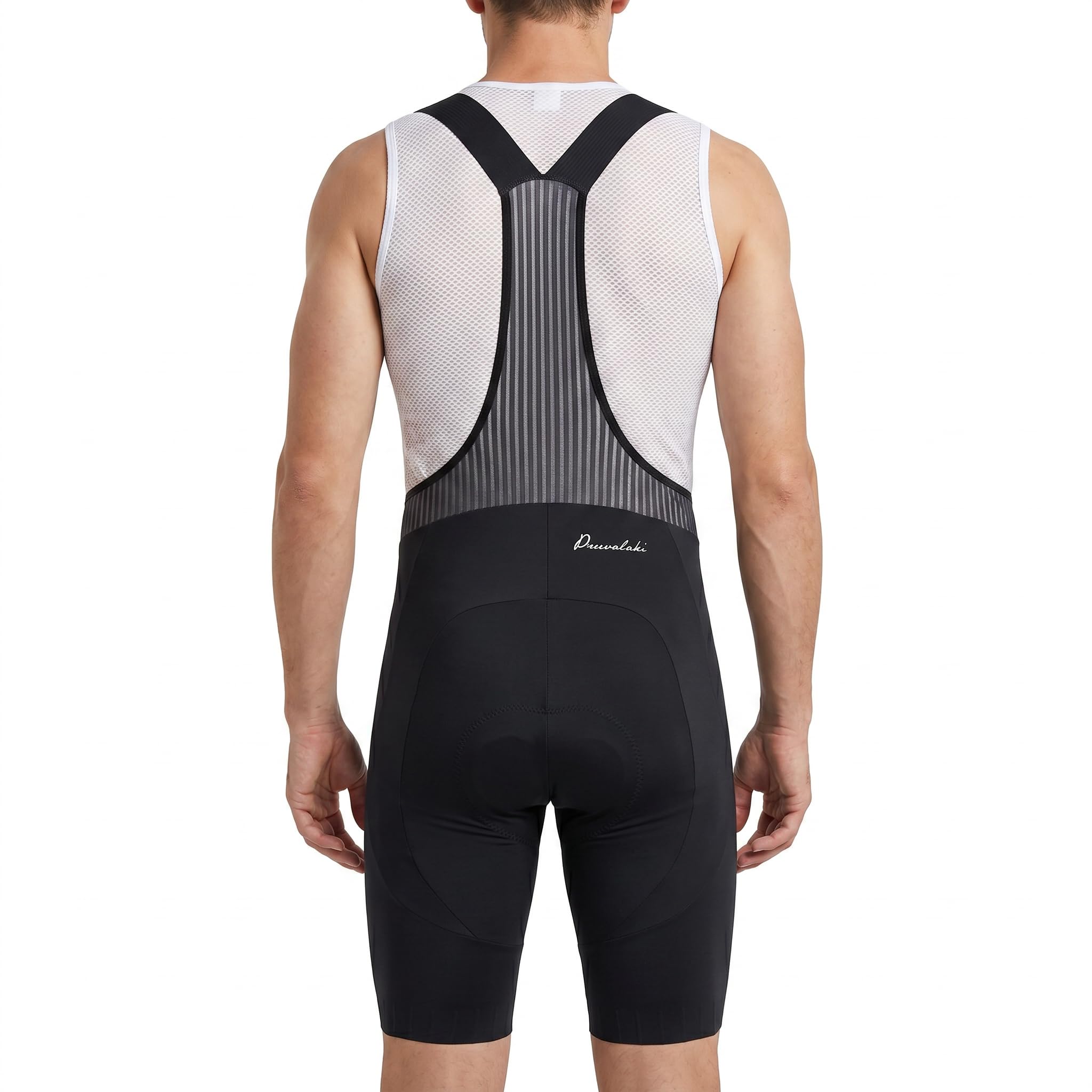 Przewalski PRO Team - Salopette da Ciclismo da Uomo, con Imbottitura 4D, per Ciclismo su Strada e Gravel
