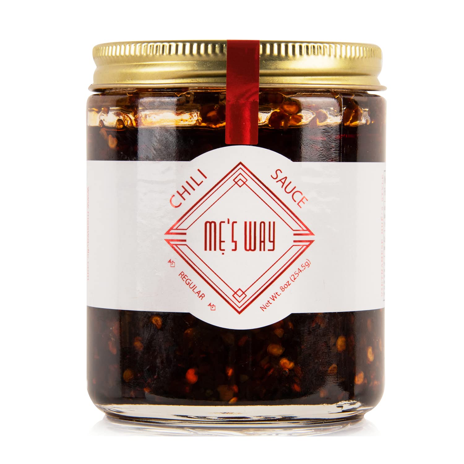 Sponsored Ad - Handmade Vietnamese Chili Sauce 8oz - Regular Flavor - Authentic Garlic Chili Paste & Crisp - Perfectly Balanced with Spice, Sweetness & Savory Flavors - Elevate Every Meal with MẸ’S WAY