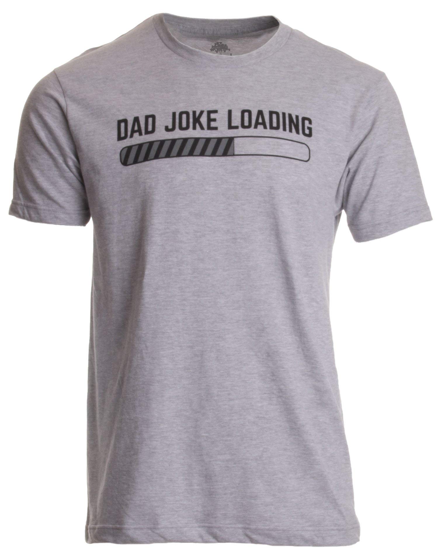 Ann Arbor T-shirt Co.Dad Joke Loading | Funny Father Grandpa Daddy Father's Day Bad Pun Humor T-Shirt