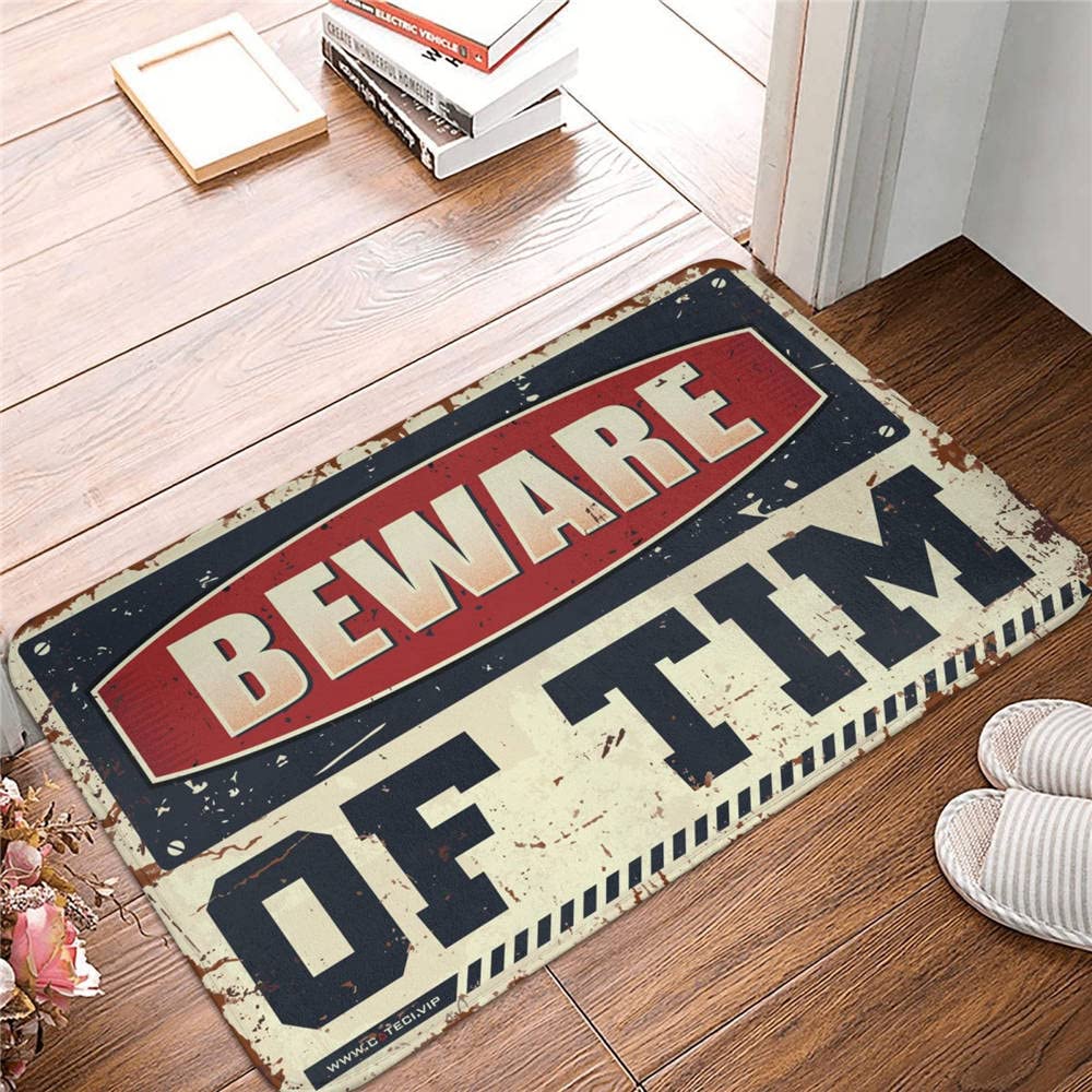 Tapis de cuisine rustique 65x90 cm inscription originale COTECI automne