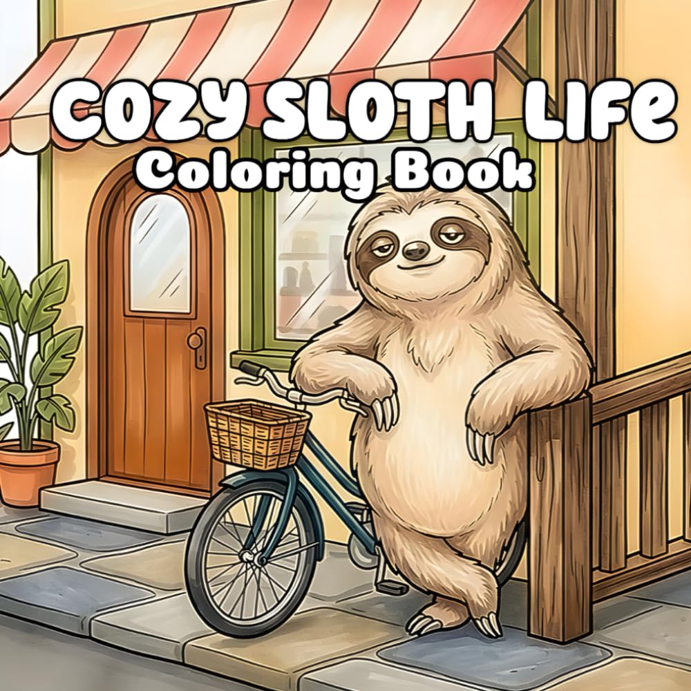 Cozy Sloth Life: Cozy Indoor Sloth Scenes | Adorable Sloths Relaxing, Exploring & Enjoying Everyday Moments