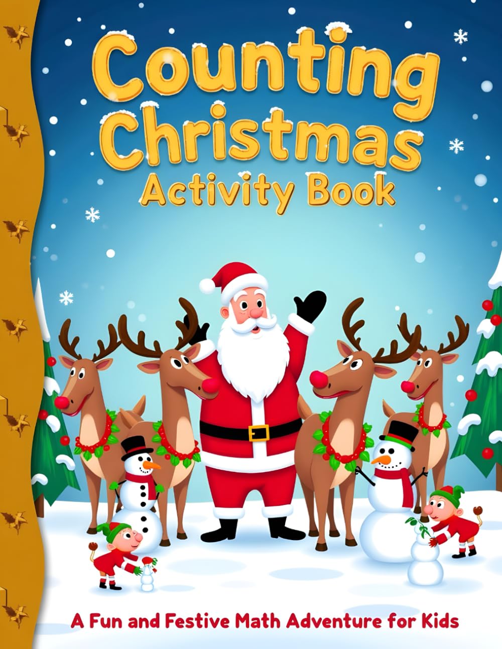 Counting Christmas Activity Book (Christmas Puzzles & Activity Books for Kids)