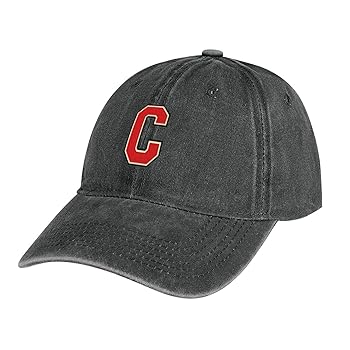 Vintage Washed Cotton Baseball Cap Letter C Classics Retro
