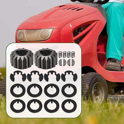Miniatura 8 de 105-3040 65-2720 39-9650 Kit de engranajes de piñón compatible con 22 pulgadas Personal Pace Self Propel 20013, 20014 20075, 20076, 20079 para Lawn