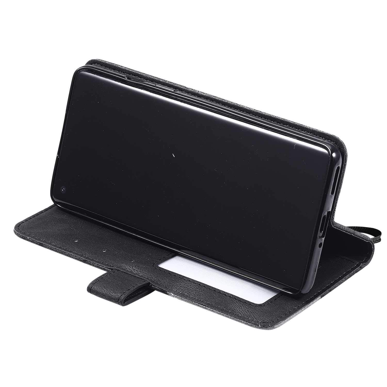YKTO Cover per OnePlus 8 PRO Flip Caso in PU Pelle Premium