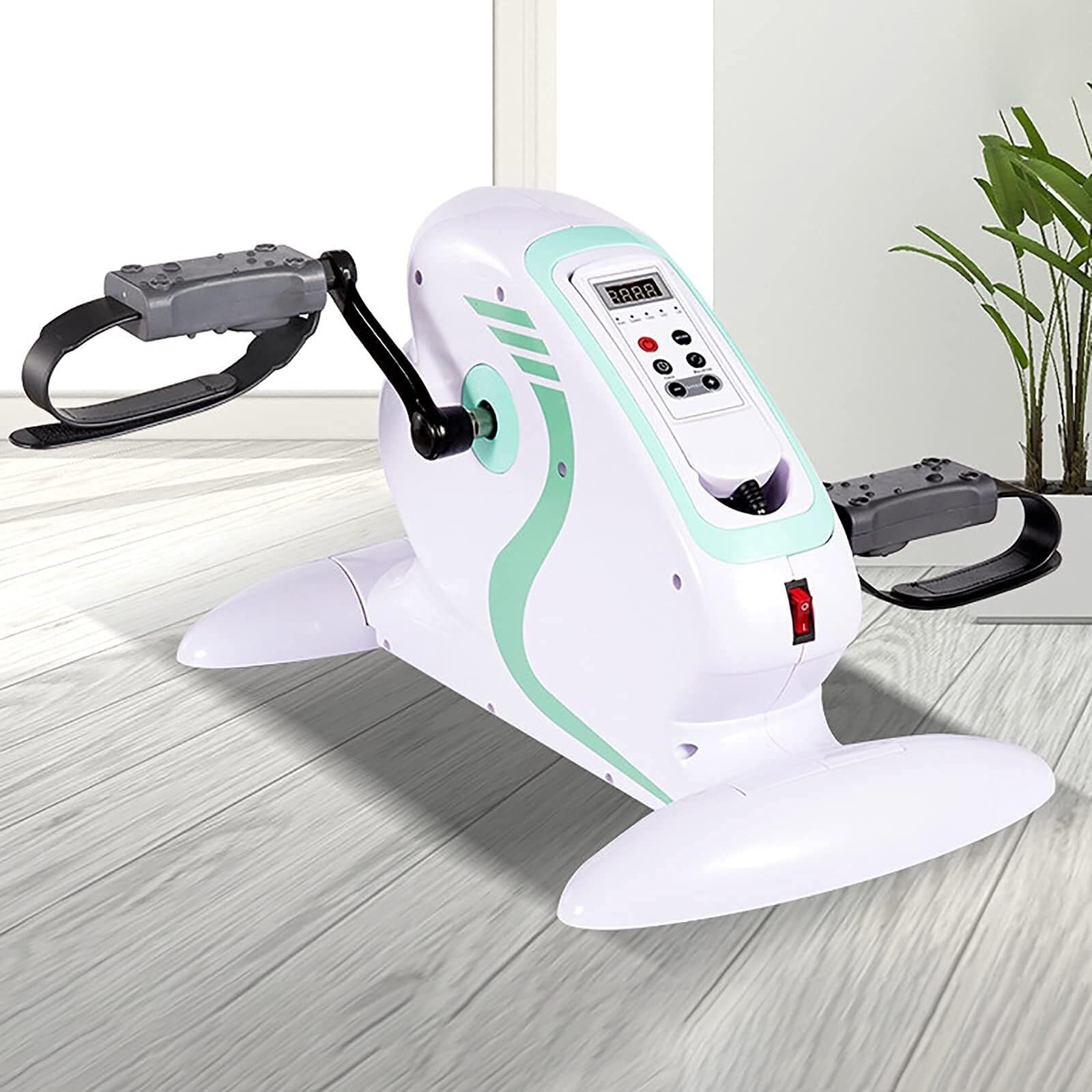Elektryczny rower rehabilitacyjny Mini, przenośny rower treningowy z cyfrowym wyświetlaczem LCD