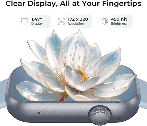 Miniatura 2 de Rastreador de actividad física para hombres y mujeres, frecuencia cardíaca 247, SpO2 y monitor de sueño, reloj de salud, contador de pasos de