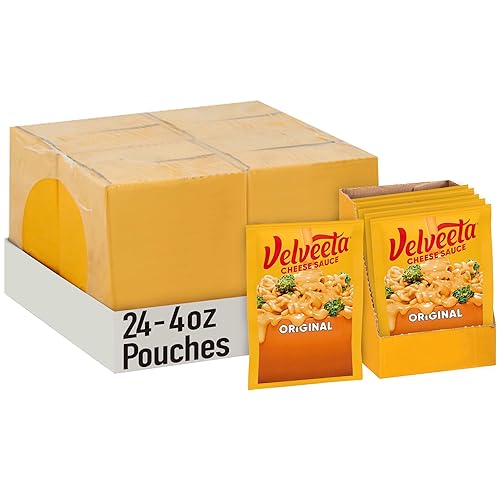 Velveeta Bolsas originales para salsa de queso paquete de 4 caja de 6 unidades paquetes de 4 onzas