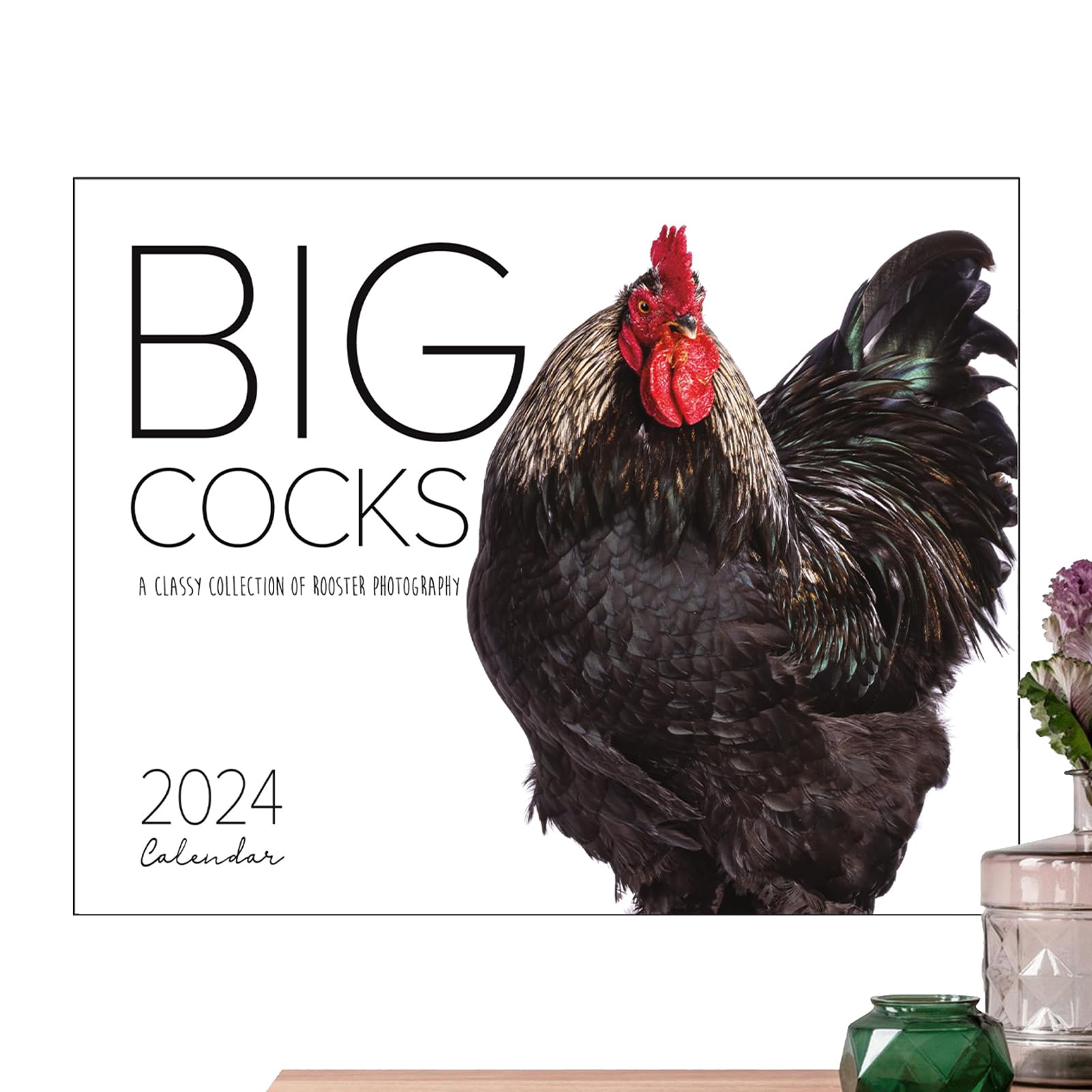 Buy 2024 Big Cock , Wall 2024, Hangable Rooster Wall , Big Cock Monthly