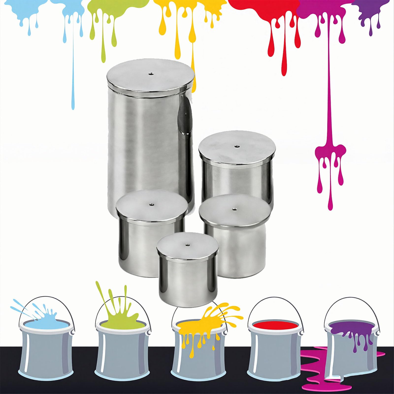 Vaso De Gravedad Específica De Acero Inoxidable De Alta Precisión De 37/50/100 Ml, Picnómetro De Líquidos con Caja De Aluminio, Medidor De Viscosidad De Líquidos, para 37ml