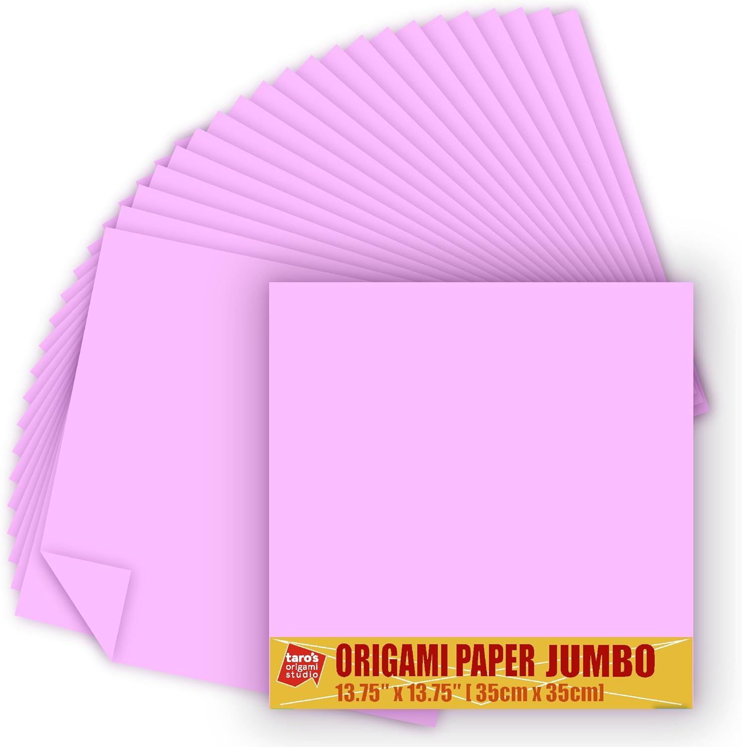 [Taro's Origami Studio] TANT Jumbo 13.75 Inch (35 cm) Double Sided Single Color