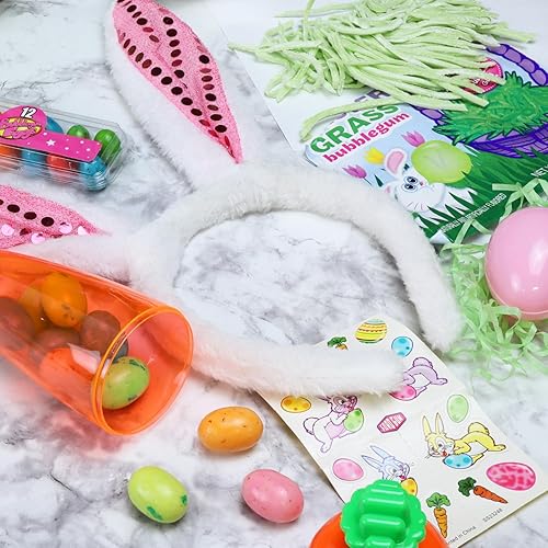 Miniatura 5 de Pasto de Pascua comestible verde con chicle para tartas y cupcakes, relleno de cestas, 2.12 onzas cada uno (paquete de 3)