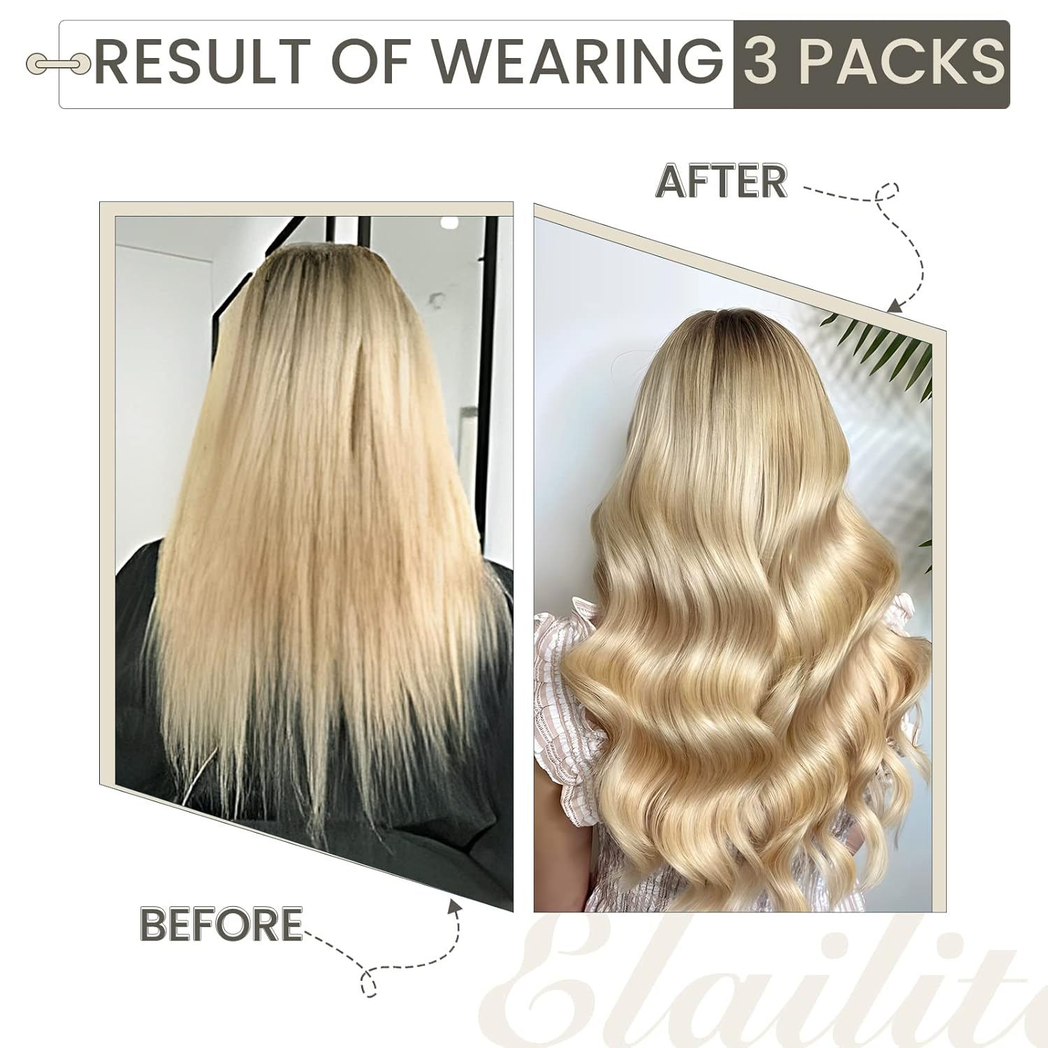 Elailite Keratin Bond Hair Extensions Human Hair V3.0 U Tip Glue 50g/50s #6 Chestnut Brown Heat Fusion 100% Real Seamless Silky Natural Straight for Women 20 Inch