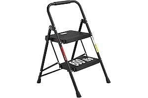 BONTEC Two-Step Ladder: Ascend to Safety and Convenience