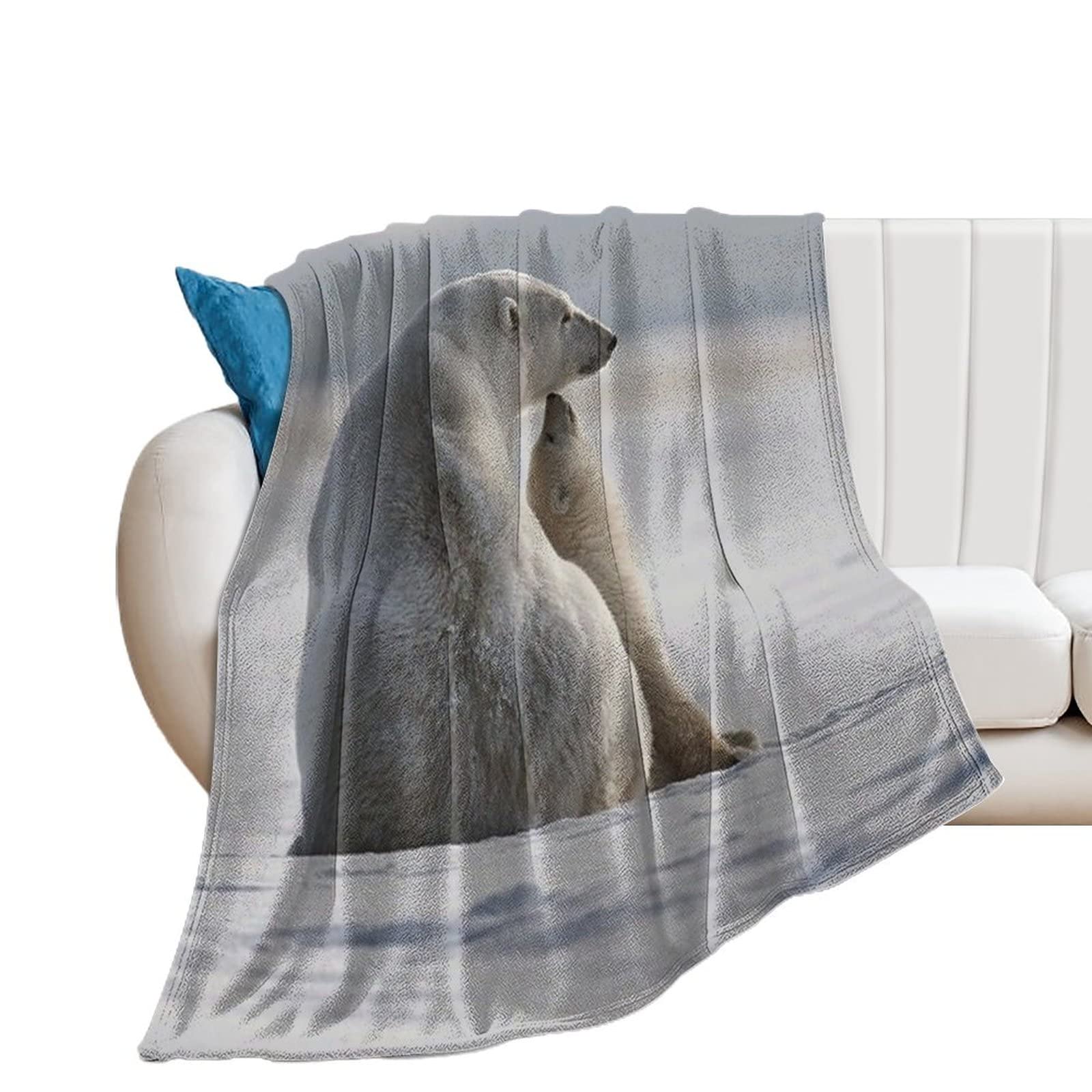 Couverture en flanelle pour lit double plaid chaud de canapé
