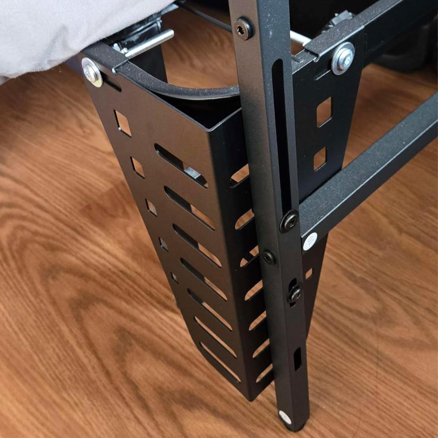 4pcs Headboards Brackets for Metal Bed Frame Headboard Mounting Bracket Headboard Attachment Kit Compatible with14,16,18inches Headboards