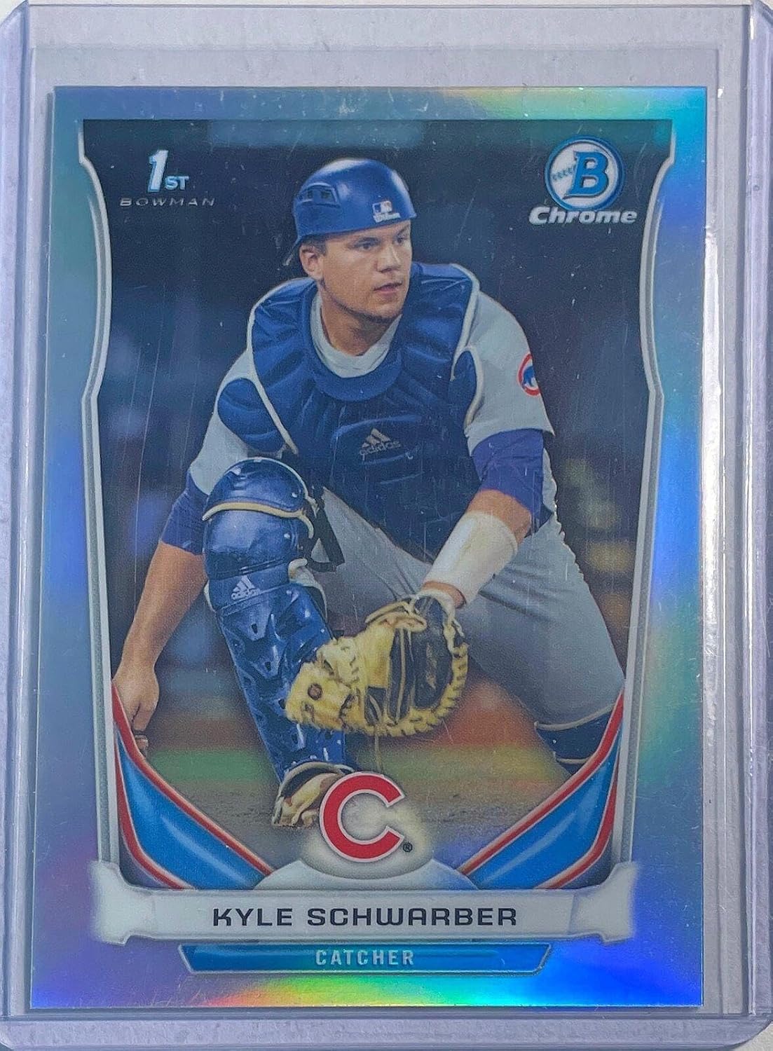 Kyle Schwarber 2014 Bowman Chrome 1st Prospect Silver Refractor #cdp2 - Baseball Cards