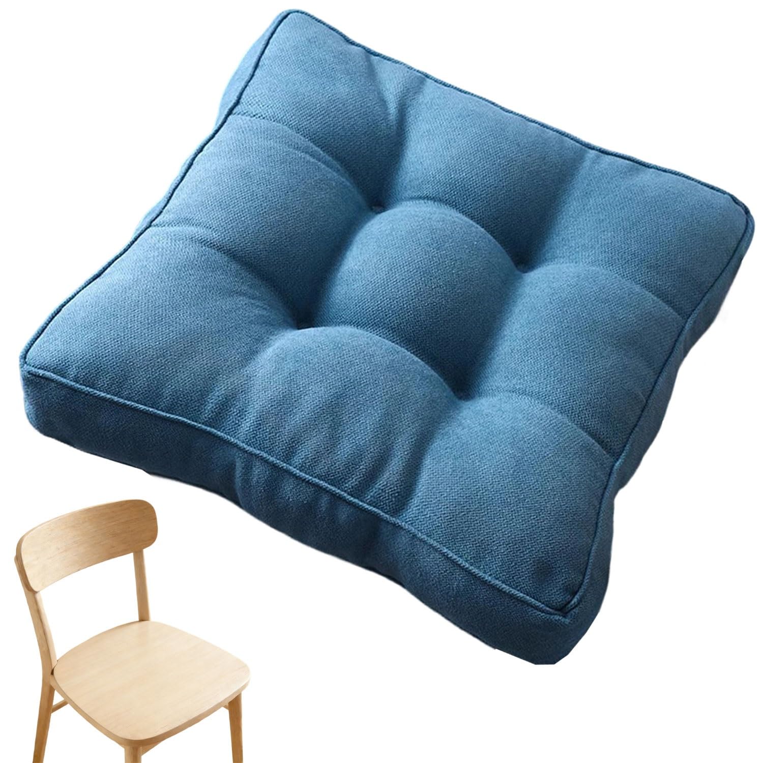 Seat Cushion for Office Chair - Chair Cushions for Dining Chairs With Ties