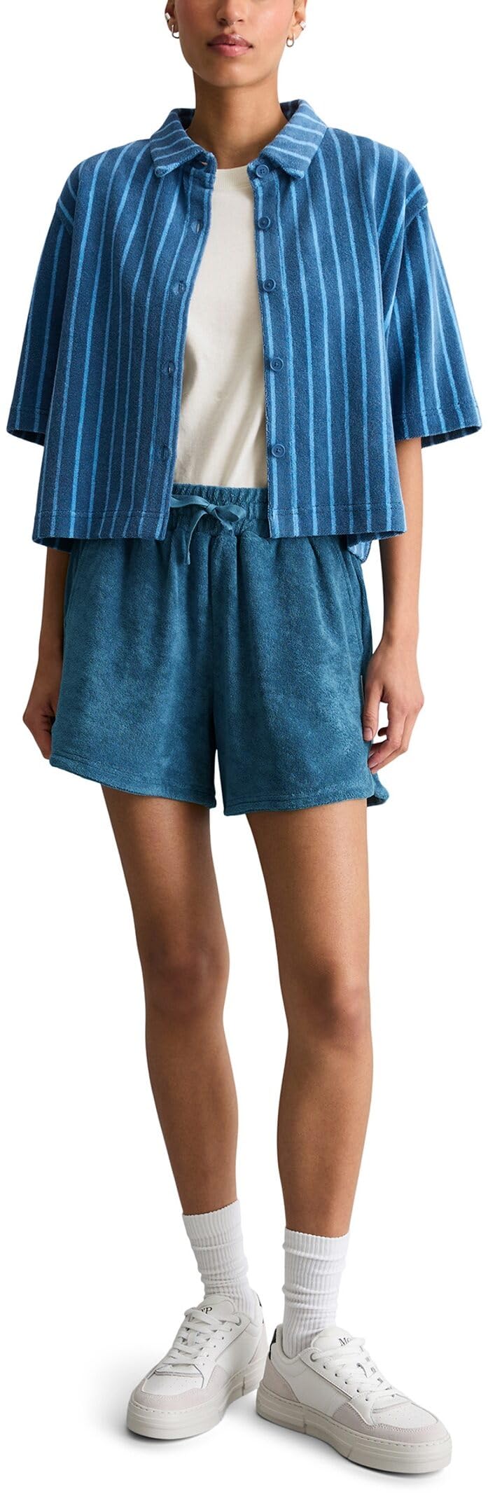 Marc O'Polo Denim DfC Ärmelloses Jerseykleid A-Shape