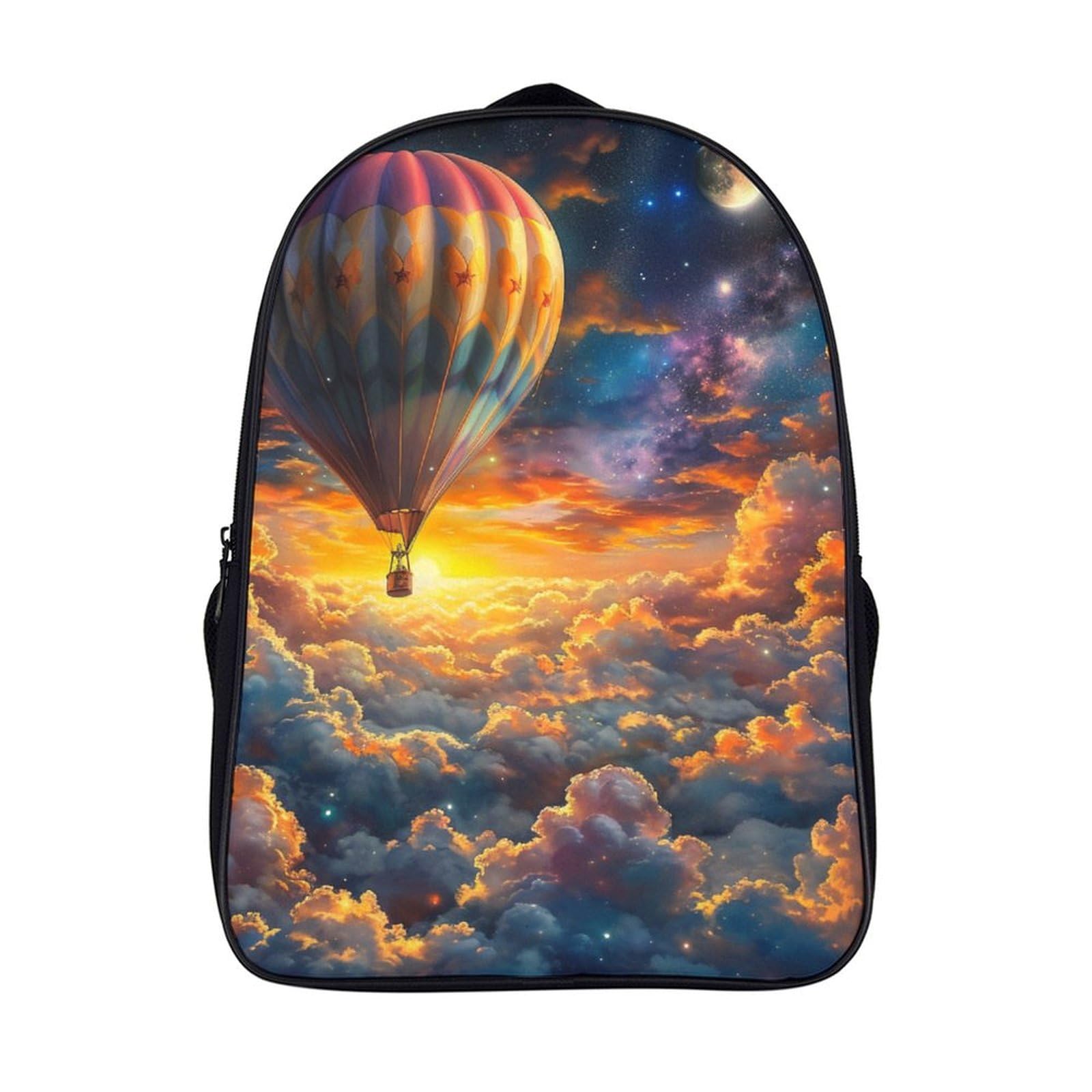 Mochilas infantiles impermeables con estampado de globos para el colegio y viaje 7