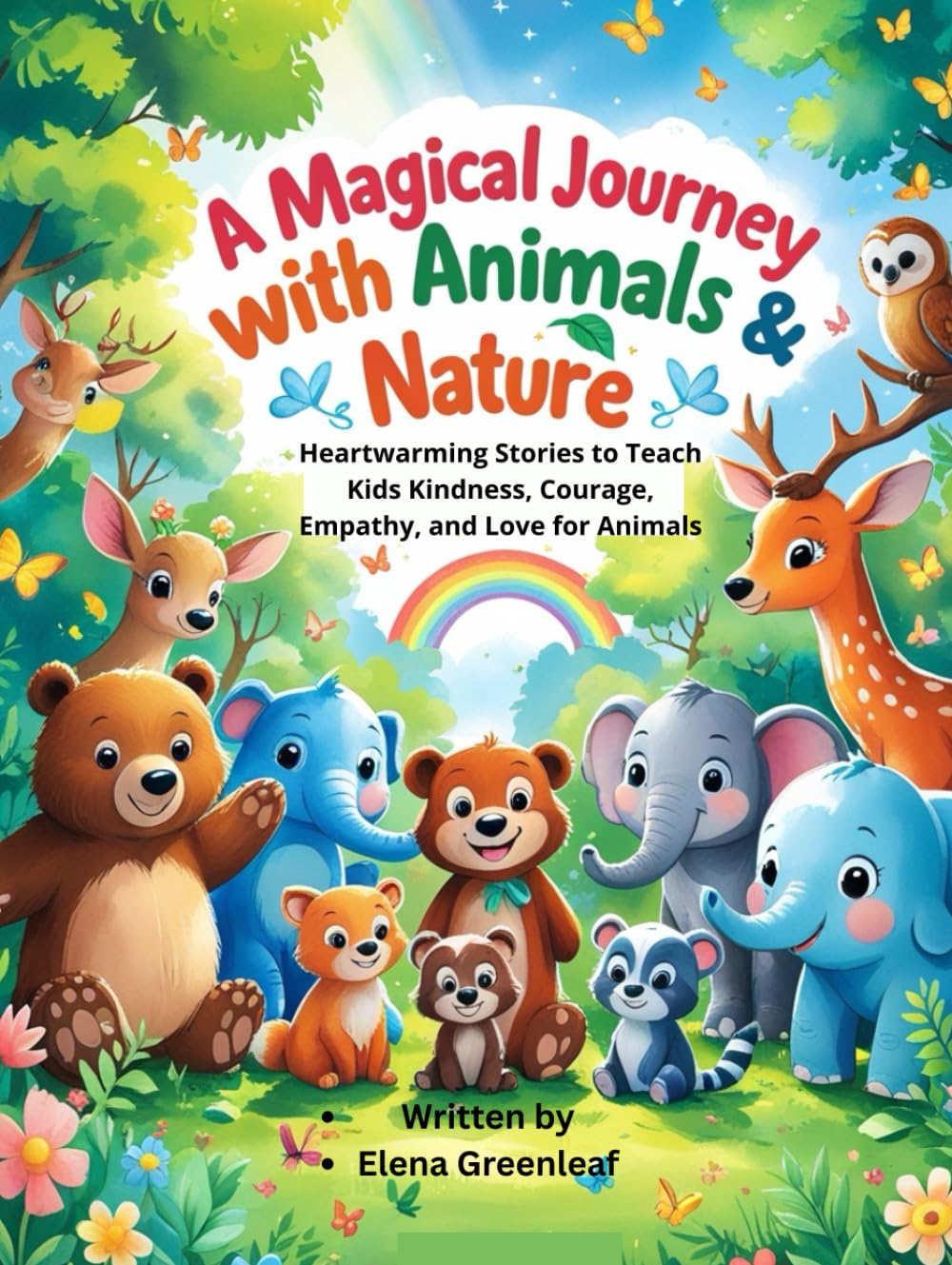 A Magical Journey with Animals & Nature: Heartwarming Stories to Teach Kids Kindness, Courage, Empathy, and Love for Animals
