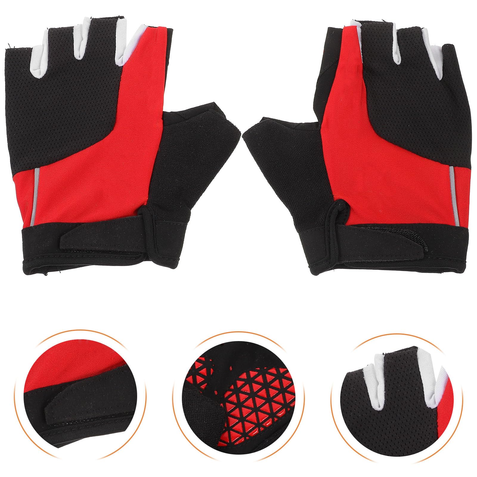 NOLITOY 3 Pares Guantes de Bicicleta de Montaña Antideslizantes Talla XL