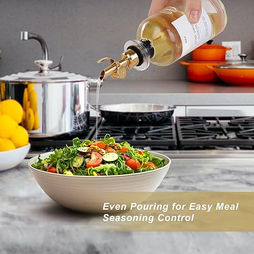 Miniatura 7 de Botella dispensadora de aceite de oliva para cocina con 40 etiquetas, dispensador de jarabe de café, botella de aceite de oliva para cocinar, juego