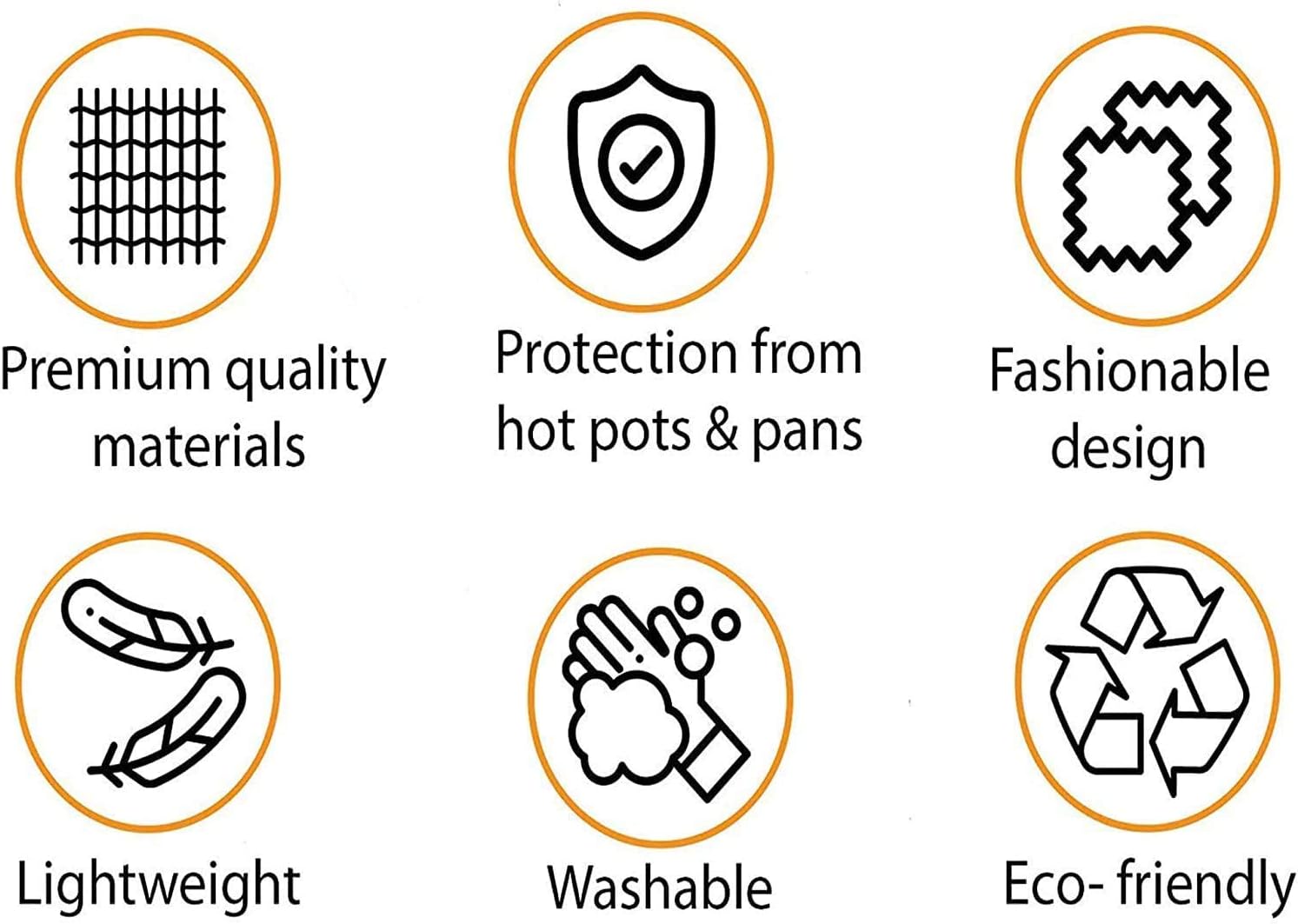 10"12"15" Inch Pot and Pan Protectors Stacking Pan Protectors to Prevent Scratching, Anti Slip Pans Separator for Protect Your Dishes, 12 Pcs Black