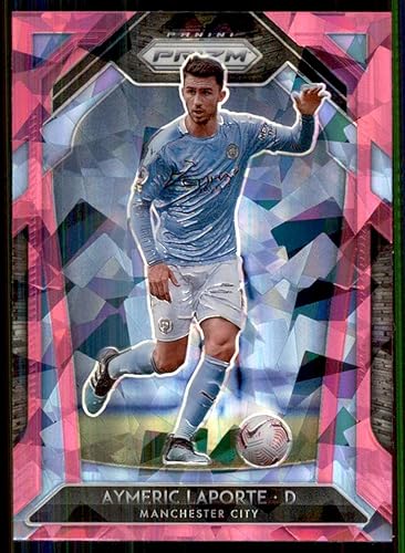 2020-21 Panini Prizm Premier League - Base - Retail Pink Ice Prizm #94 - Aymeric Laporte