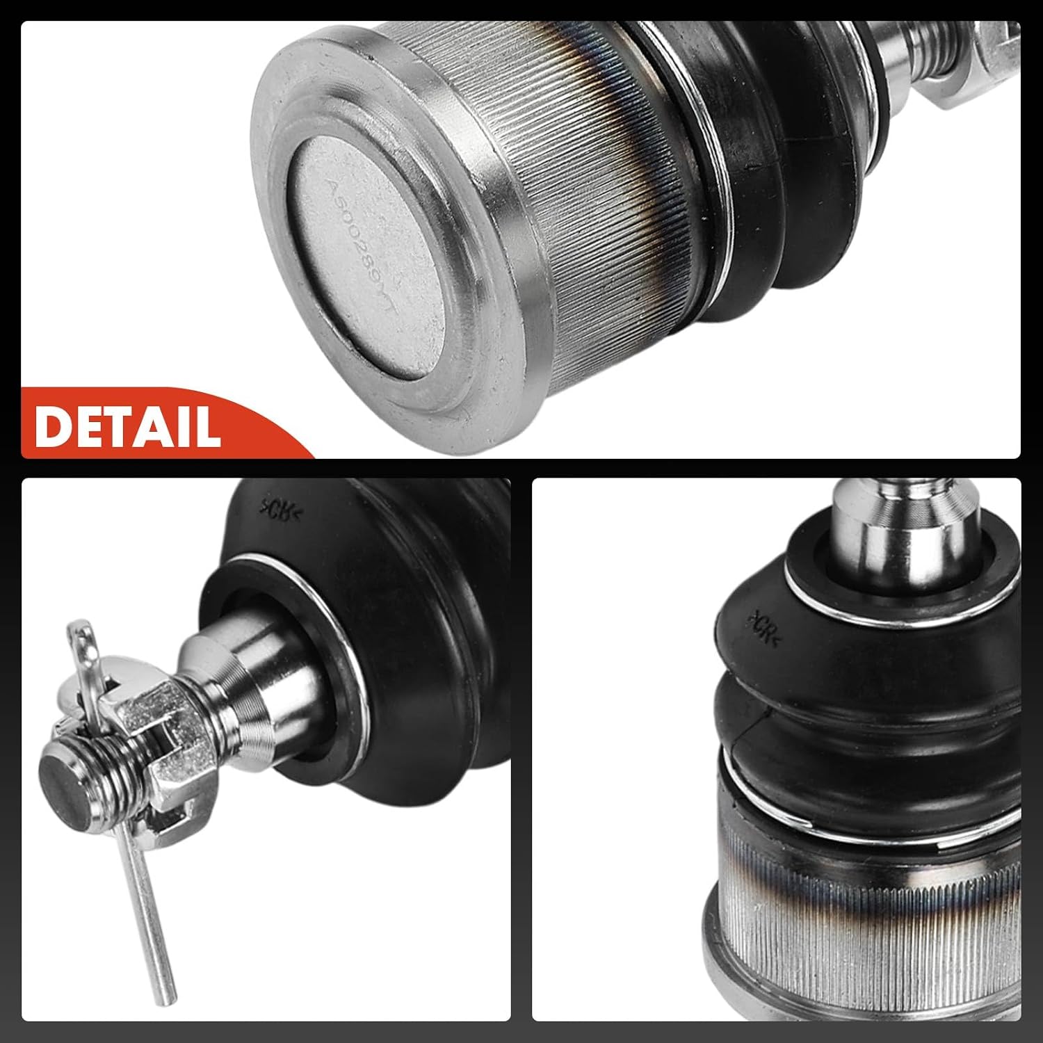 A-Premium Set of 4, Front Upper & Lower Ball Joint Kit, Compatible with Honda Accord 2008-2012, Accord Crosstour 2010-2011 & Acura TSX 2009-2014
