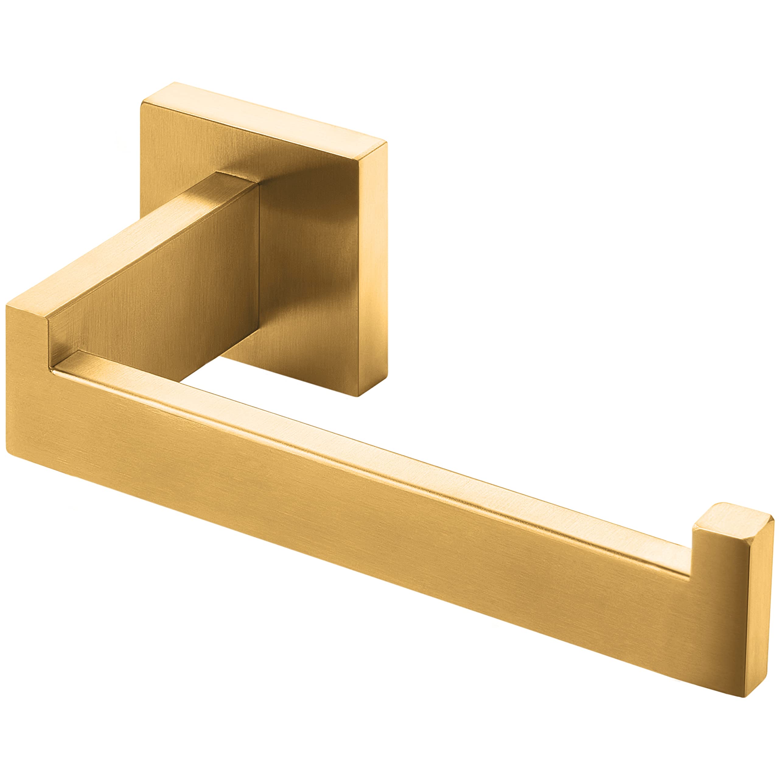 Buy HITSLAM Brushed Gold Brass Toilet Paper Holder Wall Premium 304
