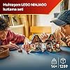 LEGO NINJAGO Dört Silah Demircisi 15. Yıl Dönümü 71858-14 Yaş ve Üzeri Çocuklar için Maya, Ray, Nya, Kai ve Toprak Ustası Minifigürleri İçeren Yaratıcı Oyuncak Yapım Seti, Hediye Fikri (1259 Parça)