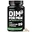 DIM Supplement for Men 300mg | Estrogen Blocker & Aromatase Inhibitor | Extra Strength Mens Hormone Balance & Fitness Booster with Diindolylmethane Plus CDG & Broccoli Floret | Gluten-Free | 60 Ct