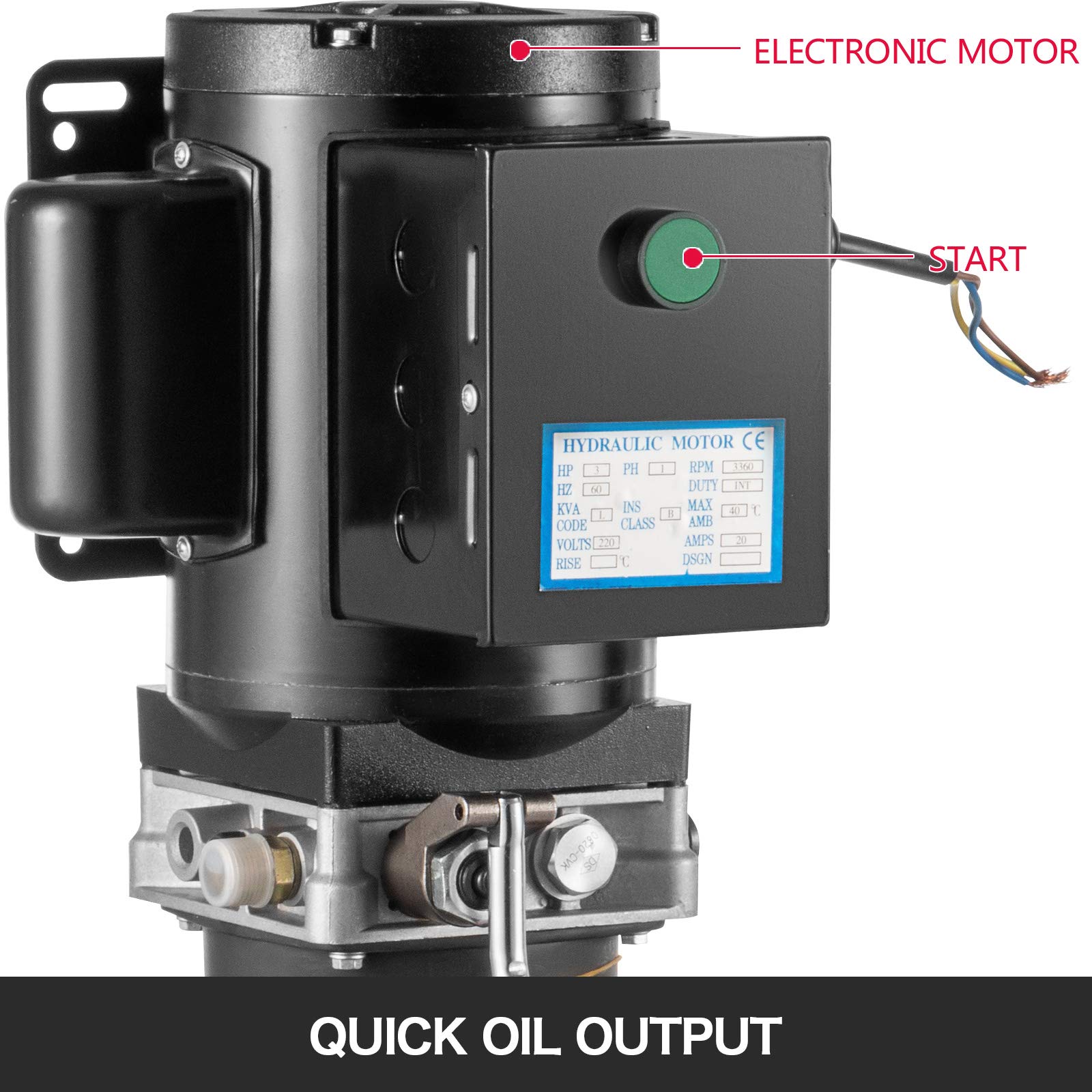 Mophorn Hydraulic Pump 4 Gall...B0815SJ4TJ