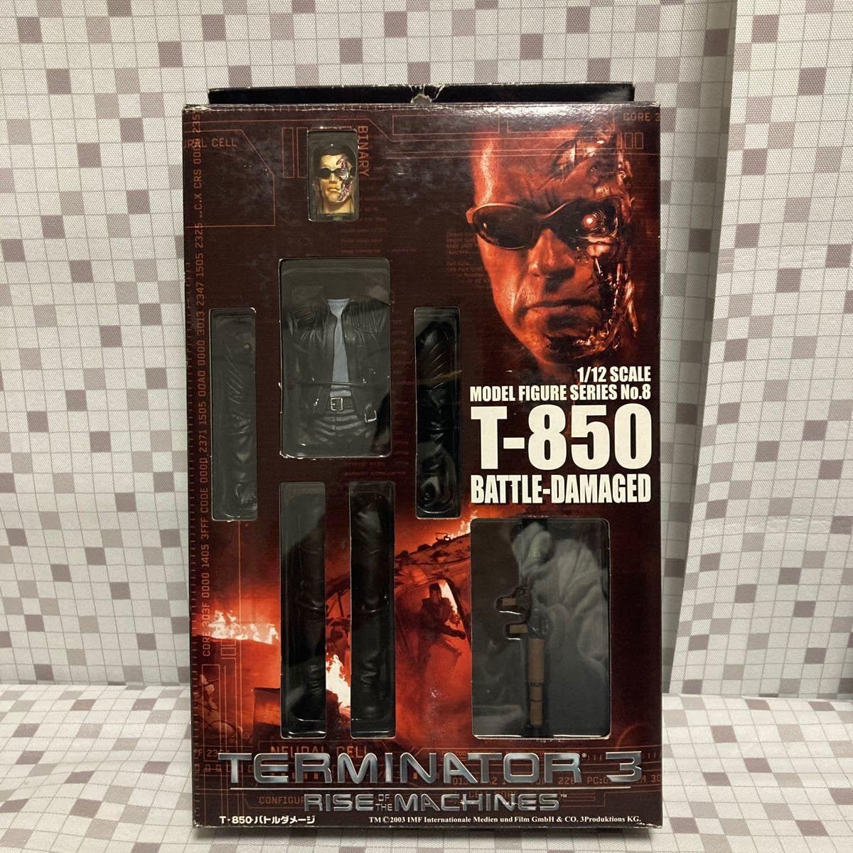 Amazon.co.jp: igoh【未使用】スカイネットT-850 バトルダメージ 