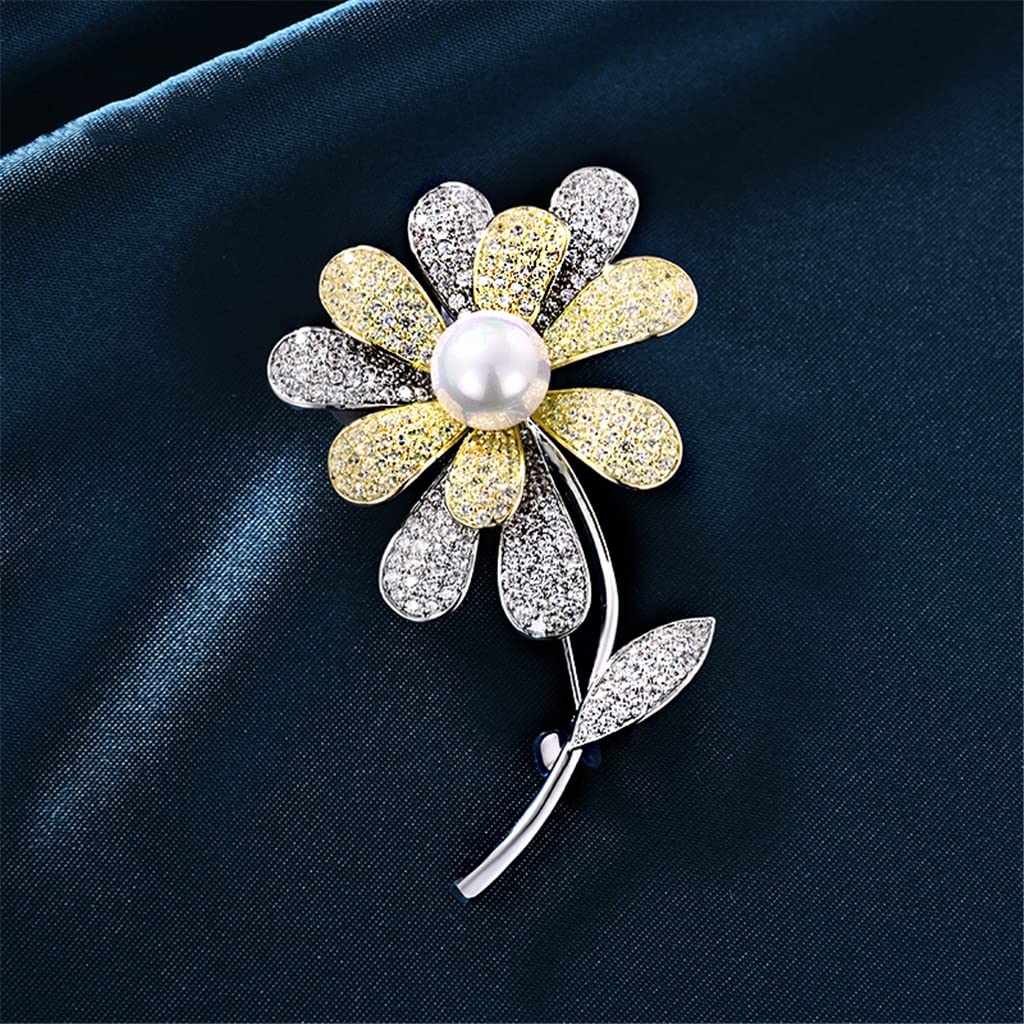 Opwerkbroche spelden rond goud 14mm - Zelf broches maken