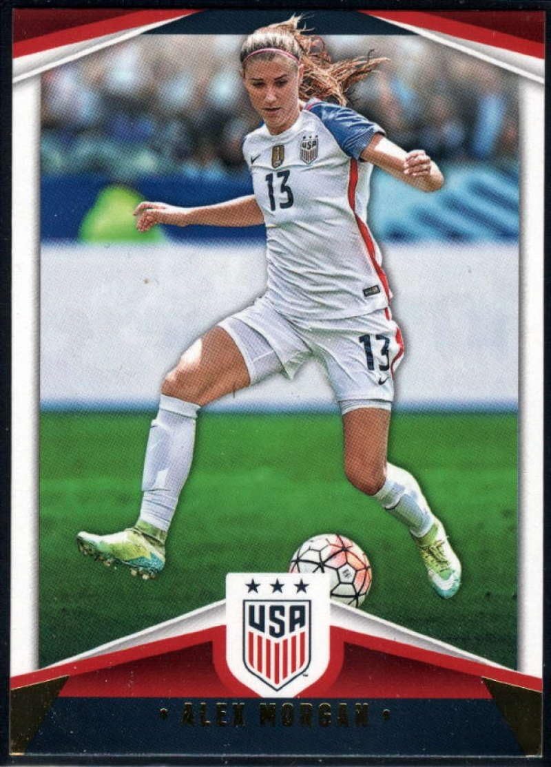 2016 Panini USA Soccer Soccer #1 Alex Morgan USA Official Team USA Trading Card