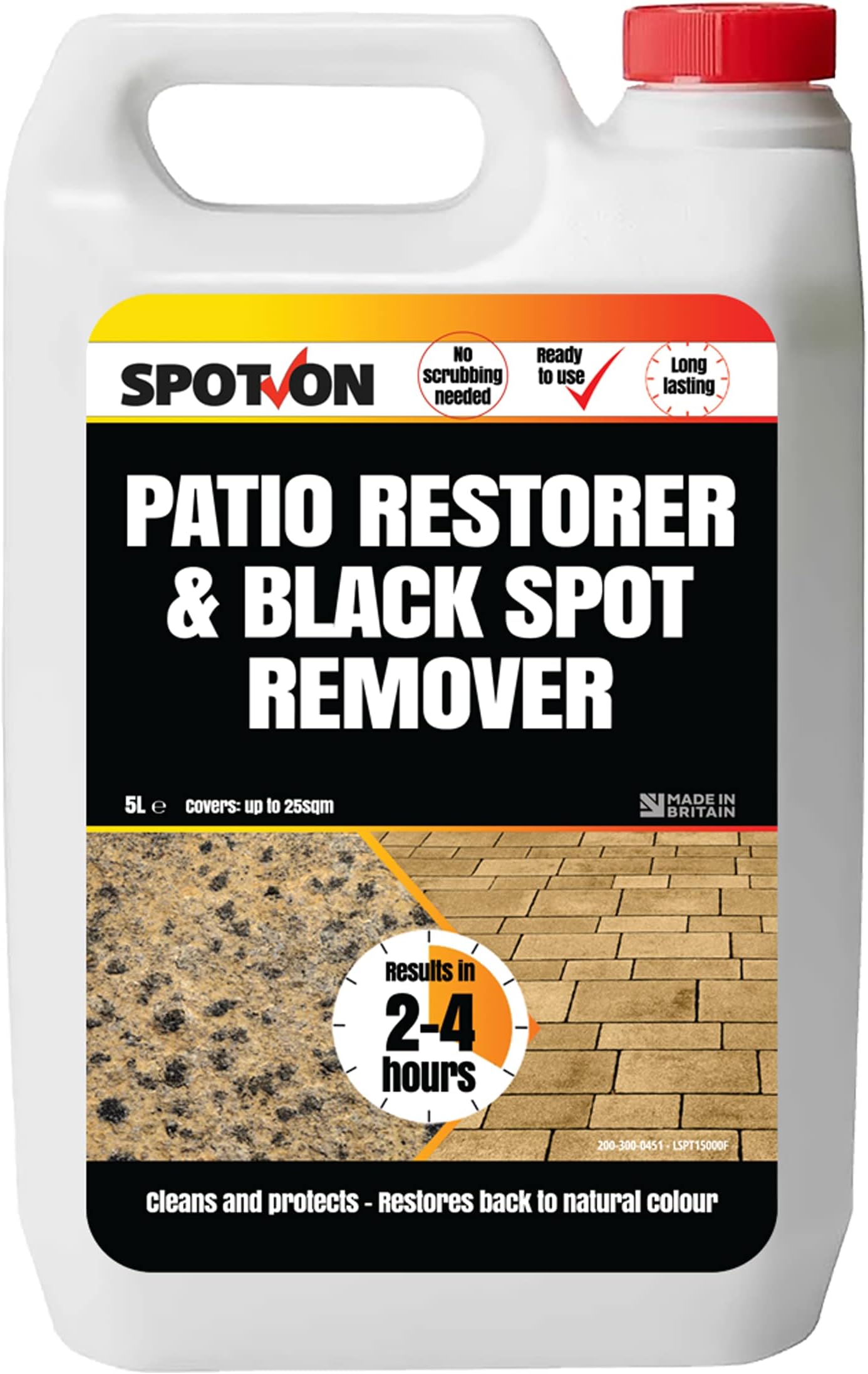 SPOTON Black SPOT Remover RTU 5L Amazon.co.uk Garden