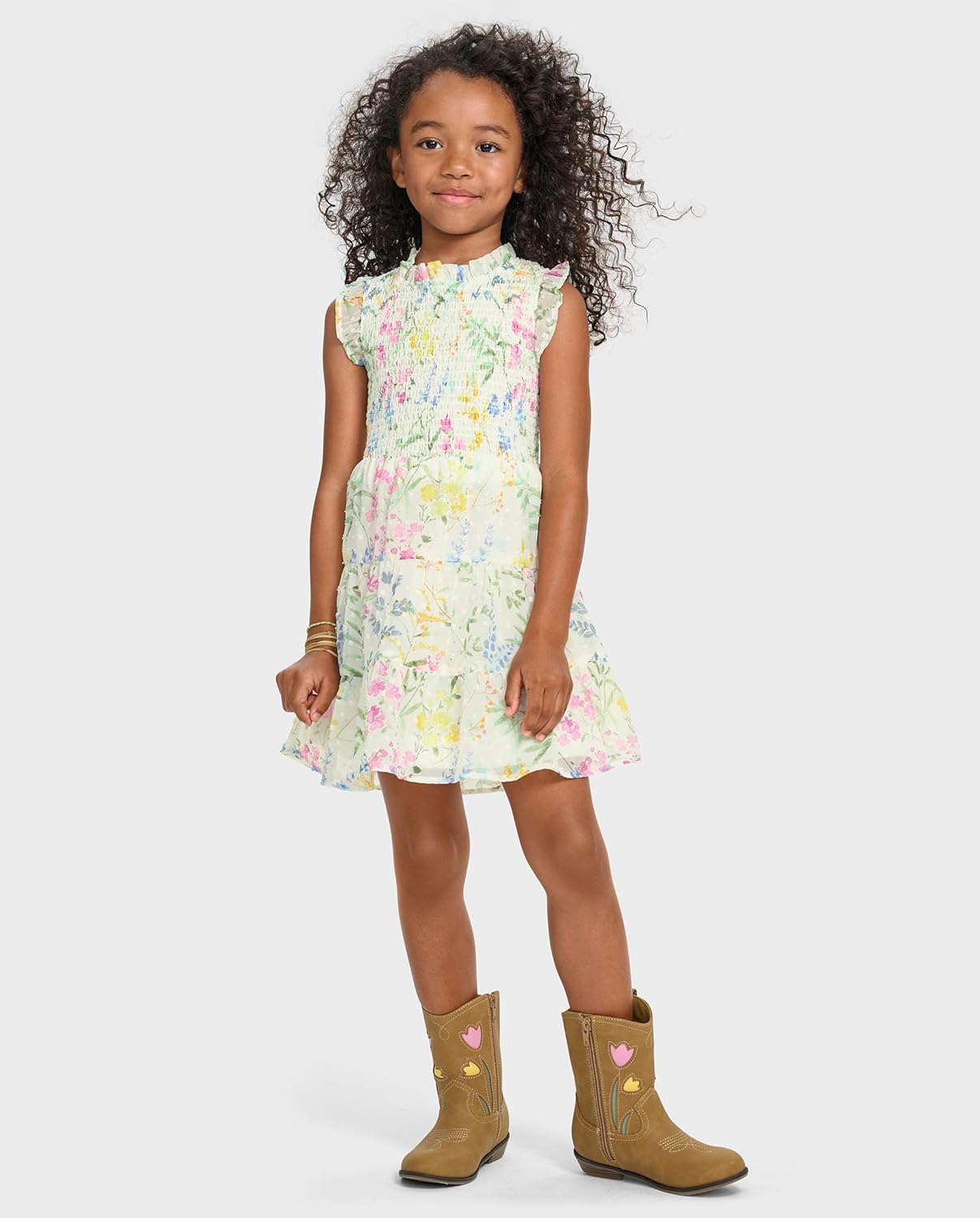 Gymboree Girls and Toddler Flutter Sleeve Dresses - Image 2
