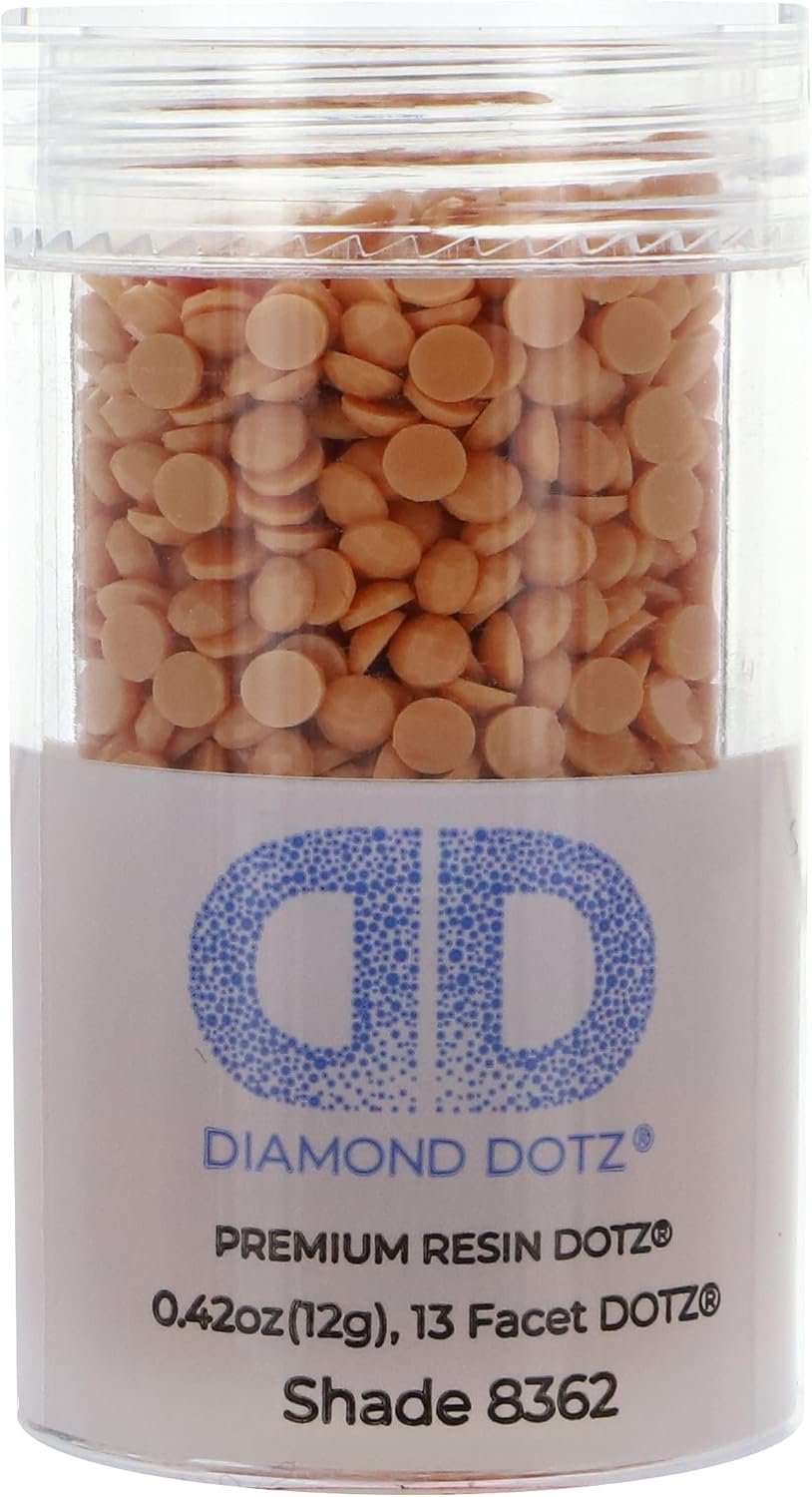 Diamond Dotz 2.8MM 12G Cylinder Skin Tone - Freestyle Diamond Painting Beads, Diamond Art Beads, Replacement Drills, Loose Gems for DIY Crafts and Art Projects